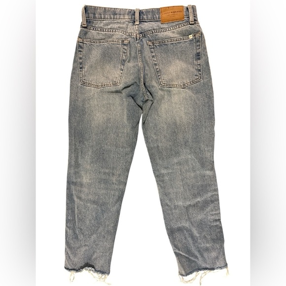 Lucky Brand Relaxed Taper Distressed Jeans - Picture 7 of 9